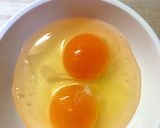 残った春菊の茎で卵とじ♬作り方5写真