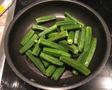北インドのオクラ炒め(ビンディマサラ)作り方2写真