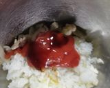 貴女風味で一人でオムライス❤️ゆりさん風作り方1写真
