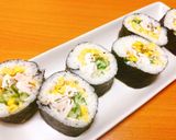 【自家製ツナで】ツナコーンマヨ太巻き作り方9写真
