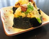 ホタルイカと菜の花と生姜の炊き込みご飯作り方11写真