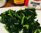 ほうれん草、ケール、ラデイッシュのサラダ作り方2写真