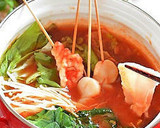 トマトつゆでパエリア風炊き込みご飯♪作り方1写真