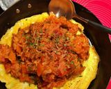 おうち洋食☆鉄板で☆巻かないオムライス♪作り方6写真