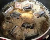 秋刀魚水煮缶と水菜のさっと煮作り方4写真
