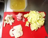 レモン鍋の残りで簡単パスタ作り方1写真