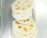 旨っ♥豆腐とレンコンのピリ辛みそだれ添え作り方4写真