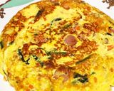 野菜たっぷり！キッシュ風オムライス作り方9写真