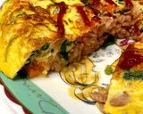 野菜たっぷり！キッシュ風オムライス作り方11写真