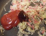 重ねて♪簡単！ミルフィーユ＊オムライス＊作り方3写真
