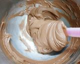 マクロビ☆焼かない雑穀のチョコケーキ作り方9写真