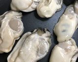 蒸しかきののっけ盛り寿司作り方1写真