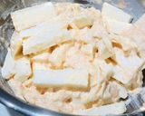 山芋の明太子マヨチーズ焼き作り方4写真