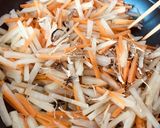 塩麹と根菜のきんぴら作り方4写真