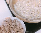 簡単！10分！もやしとターサイの中華鍋作り方4写真