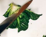 簡単！10分！もやしとターサイの中華鍋作り方2写真