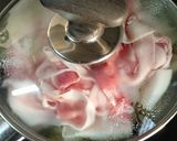白菜と豚肉の 白炊き作り方2写真