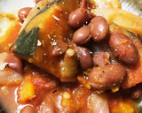 簡単 かぼちゃと金時豆のトマト煮込み作り方2写真