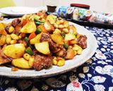 かぼちゃの揚げ煮作り方6写真