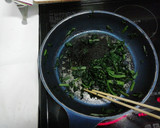 卵とほうれん草炒め作り方4写真