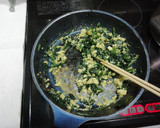 卵とほうれん草炒め作り方5写真