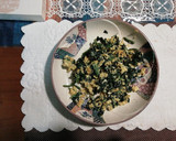 卵とほうれん草炒め作り方6写真