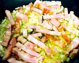 だし香るペペロンナーラ パスタ♫作り方2写真