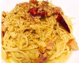 だし香るペペロンナーラ パスタ♫作り方6写真