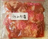 白菜 味噌漬け豚肉の炒め物作り方1写真