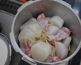 圧力鍋で♪大根と手羽元の煮物作り方2写真