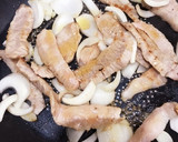 豚とろの生姜焼き作り方6写真
