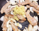 豚とろの生姜焼き作り方7写真
