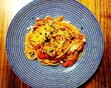 にんにくとトマトのパスタ作り方7写真