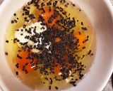大葉たっぷりの卵焼き(^O^)v作り方3写真
