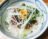 ムダなし♪　マグロユッケ丼とネギスープ作り方10写真