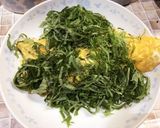 大葉たっぷりの卵焼き(^O^)v作り方9写真