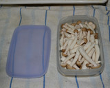 豆腐とキノコの焼肉のたれうま煮作り方2写真