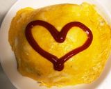 オムライス チーズ入り作り方8写真
