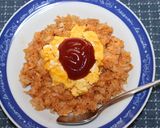 巣ごもり風オムライス作り方4写真