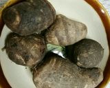 定番おかず♪里芋味噌ピーナッツあえ作り方1写真