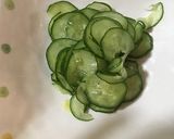 子ども用（幼児食）簡単キュウリの胡麻和え作り方3写真