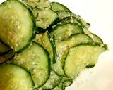 子ども用（幼児食）簡単キュウリの胡麻和え作り方4写真