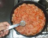 トマト缶とチーズのリゾット♪簡単残りご飯作り方9写真