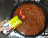 簡単ミートソースの作り方♪トマト缶パスタ作り方9写真