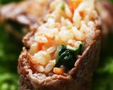 ビーフ・ビビン・ボール～肉巻きビビンバ～作り方7写真