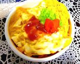 レンジDEオムライス作り方6写真
