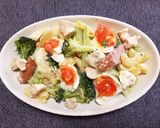 ブロッコリー&ソーセージ♪玉子のグラタン作り方9写真