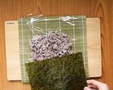 カラフル雑穀米の恵方巻作り方1写真