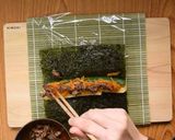 カラフル雑穀米の恵方巻作り方2写真