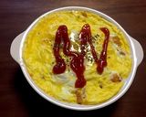 レンジで簡単スコップオムライス作り方7写真